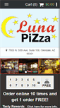 Mobile Screenshot of lunapizzarestaurant.com